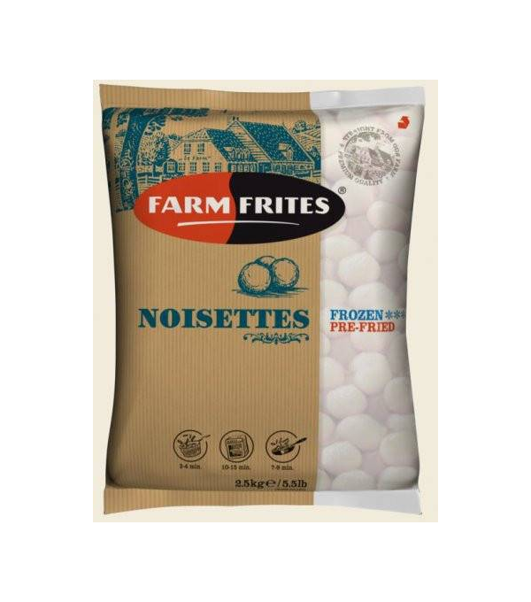 POMME DE TERRE NOISETTE FARM FRITES - prix grossiste - cash-alimentaire.com
