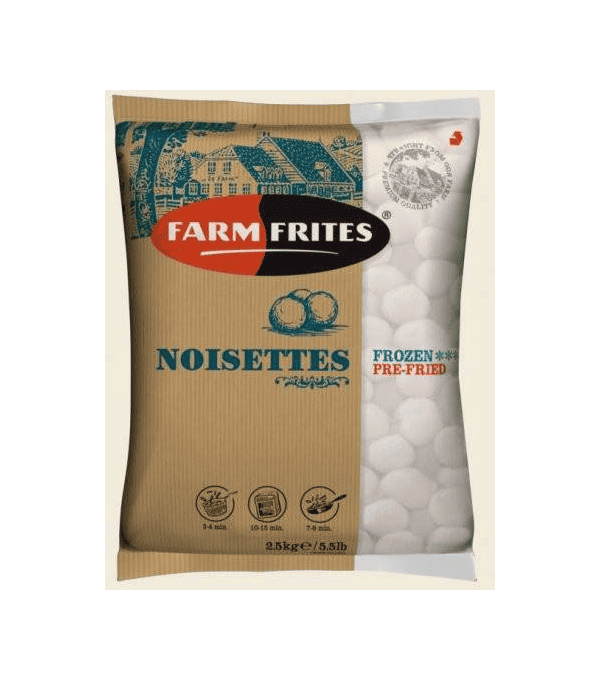 POMME DE TERRE NOISETTE FARM FRITES - prix grossiste - cash-alimentaire.com