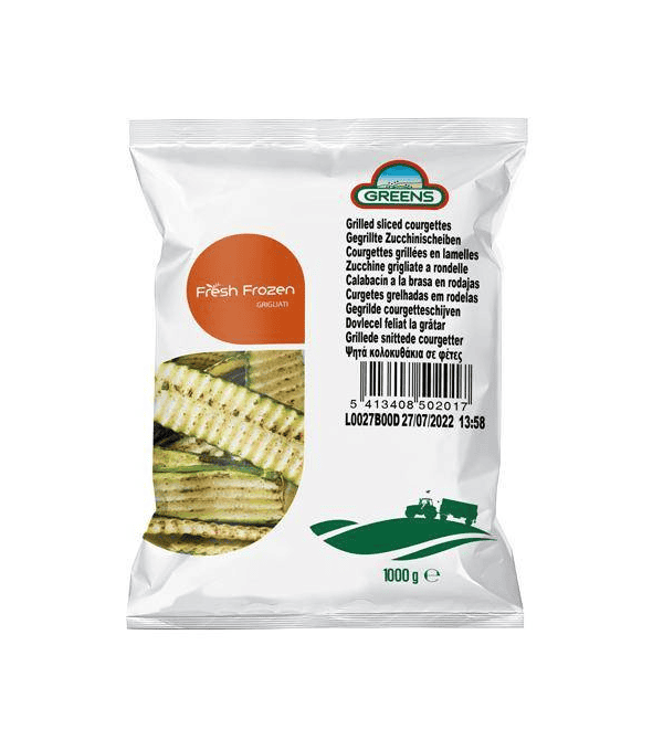 COURGETTE EN LANIERE GRILLEE SACHET 1KG COURGETTE EN LANIERE GRILLEE SACHET 1KG