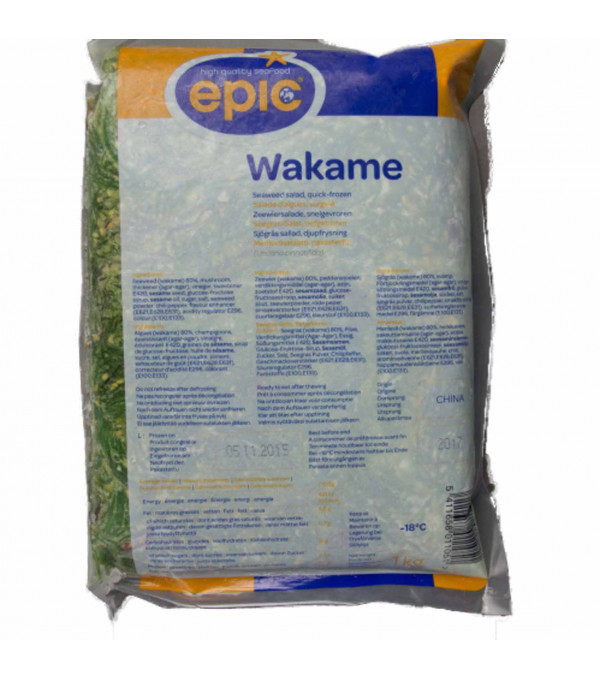 Fournisseur alimentaire de SALADE D ALGUE WAKAME EPIC - cash-alimentaire.com
