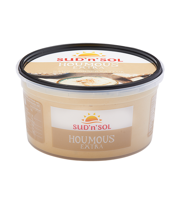 HOUMOUS EXTRA NATURE SUN N SOL - prix grossiste - cash-alimentaire.com
HOUMOUS EXTRA NATURE SUN N SOL - prix grossiste - cash-alimentaire.com