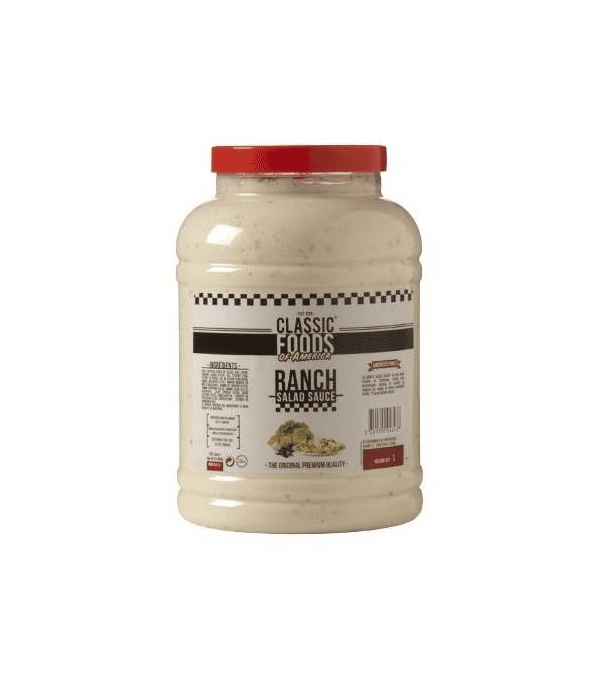 SAUCE RANCH DRESSING POT DE 3L SAUCE RANCH DRESSING POT DE 3L