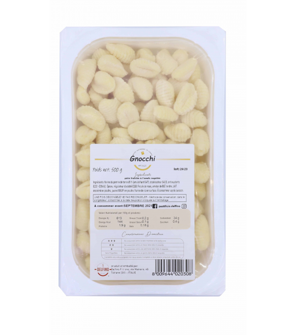 Fournisseur alimentaire de GNOCCHI DE POMME DE TERRE DELFINO FRATELL - cash-alimentaire.com
