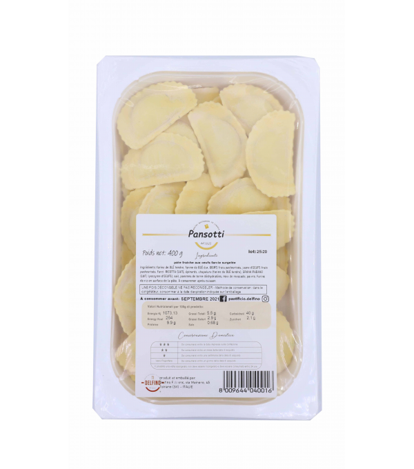 Acheter en gros PANSOTTI RICOTTA EPINARD DELFINO FRATELL - cash-alimentaire.com
