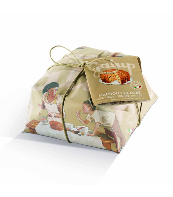 Achat en ligne de PANETTONE MARRON GLACE GALUP - cash-alimentaire.com
