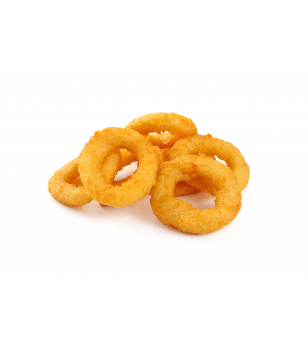 Distributeur alimentaire de ONION RINGS RECONSTITUES SALUD - cash-alimentaire.com
