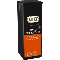 Achat en gros FUMET DE CRUSTACE LIQUIDE CHEF - cash-alimentaire.com
