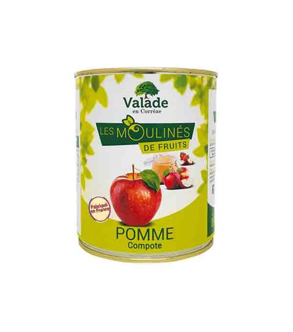 Vente en gros COMPOTE DE POMMES VALADE - cash-alimentaire.com
