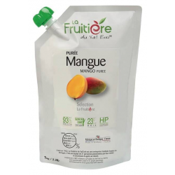 Distributeur alimentaire de PUREE DE MANGUE FRAIS LA FRUITIERE - cash-alimentaire.com
