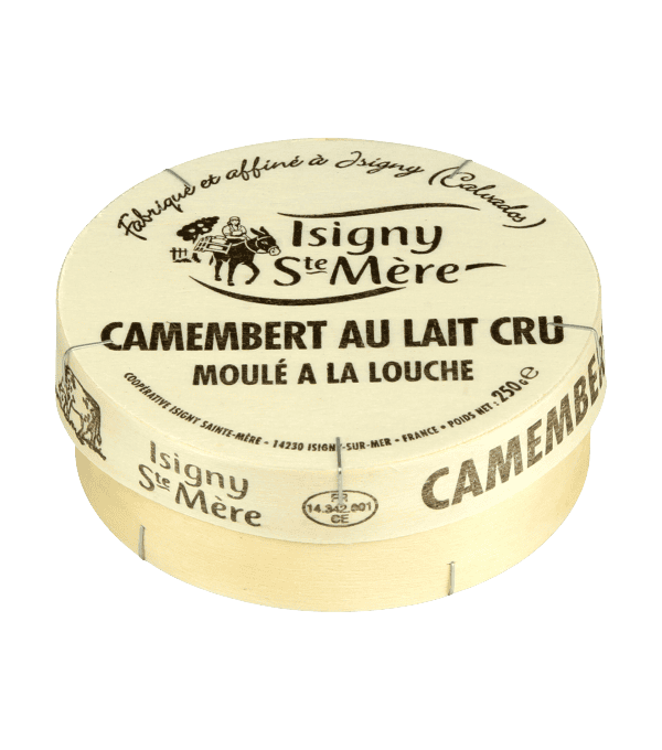 Camembert au lait cru Isigny Sainte-Mère 250g – fromage normand traditionnel