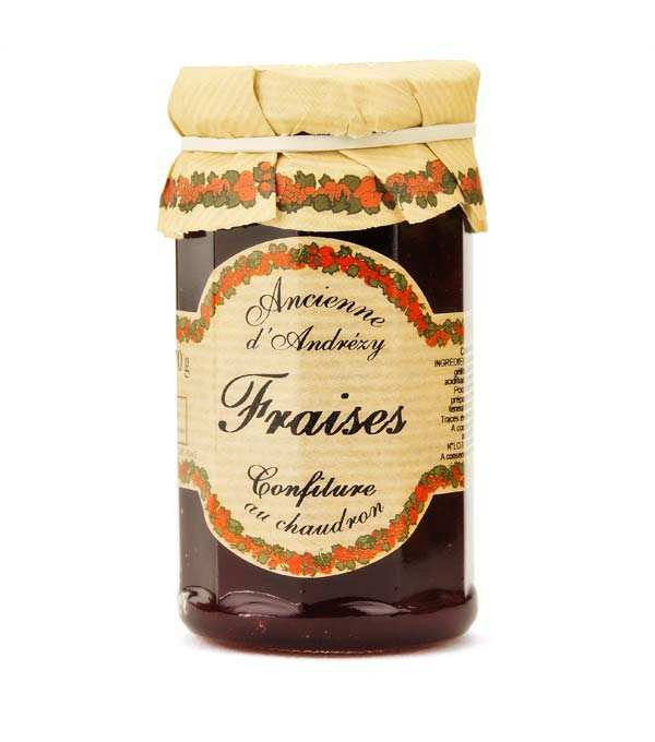 CONFITURE DE FRAISE BOCAL 1 KG ANDRESY à prix grossiste sur cash-alimentaire.com